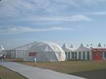 Nowadays the Eisteddfod is a moonscape of high-tech portable architecture